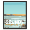 Grundy Provincial Park 'Explored' Poster, Canada Parks