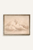 NUAGES DOUILLET, CADRE VINTAGE ARGENT