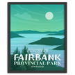 Fairbank Provincial Park 'Explored' Poster, Canada Parks