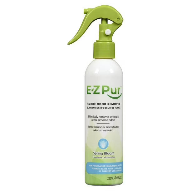 220 ml (7.44 oz), Spring Bloom Scent Smoke Odor Remover | E-Z Pur
