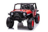 Voiture électrique pour enfant 2 places RAIDER, style Jeep, 24V, avec télécommande et roues arrière, modèle 2025.