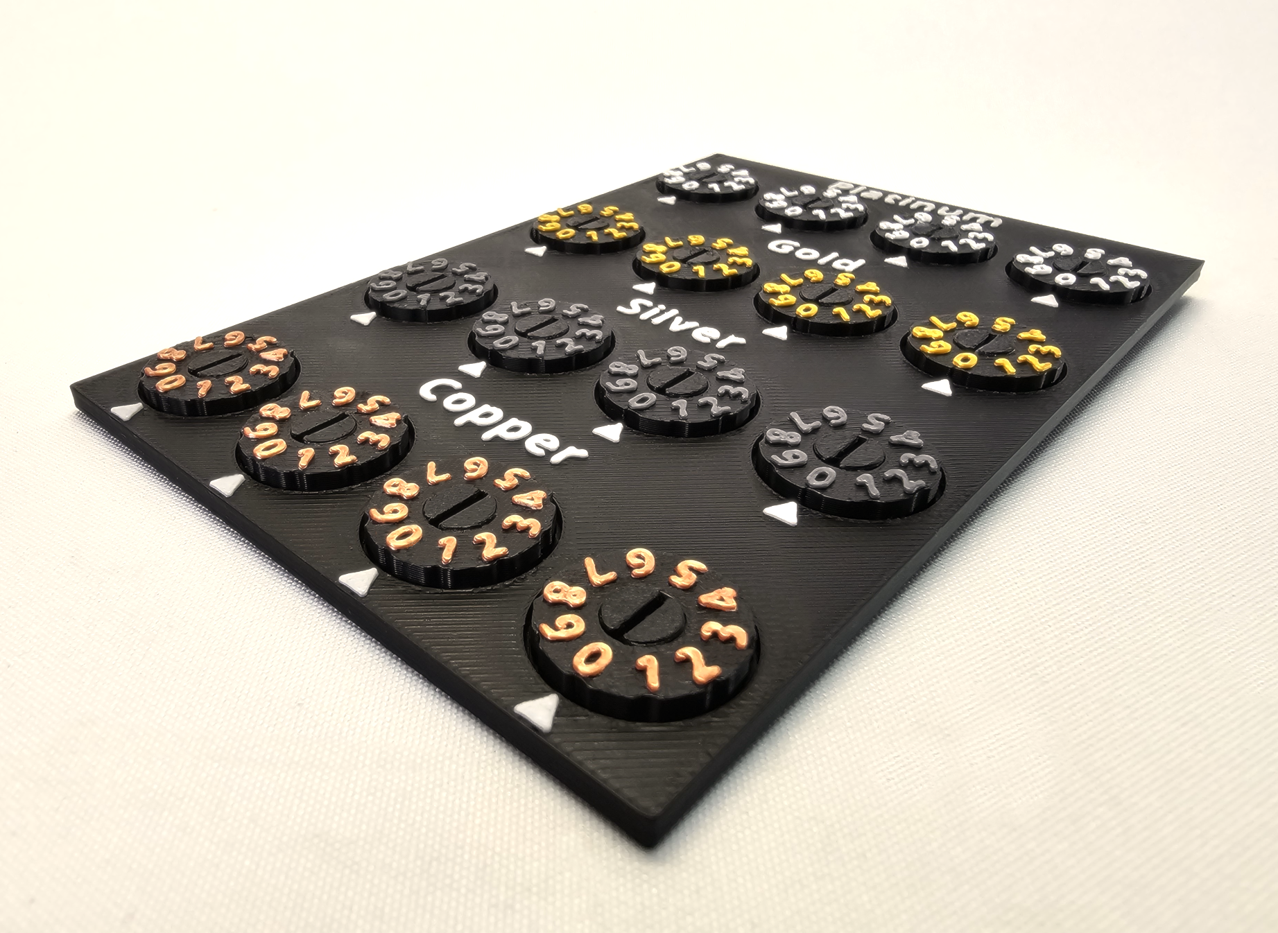 Platinum, Gold, Silver and Copper tracker for D&D and more...