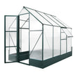 Outsunny 8.2' x 6.2' Greenhouse Aluminum Frame with Temperature Controlled Window