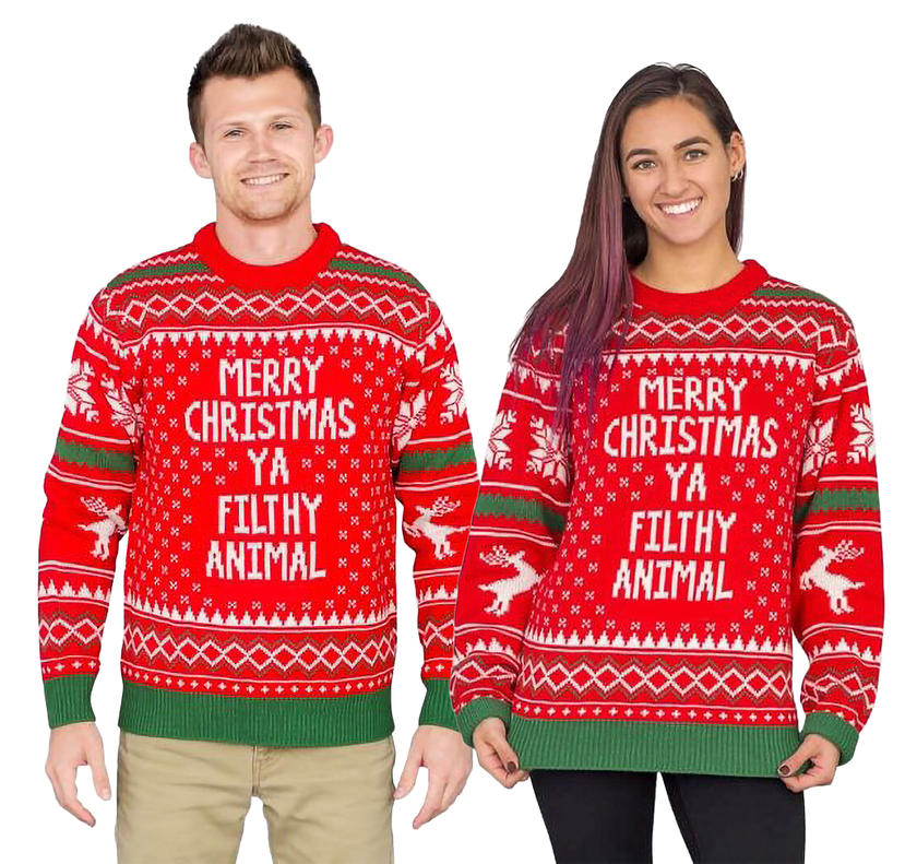 Couple - Pull de Noël 