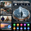 X3 Pro AMOLED Men's Smartwatch – Bluetooth Calling, 100+ Sports Modes, 900mAh Battery, Compass & Barometer