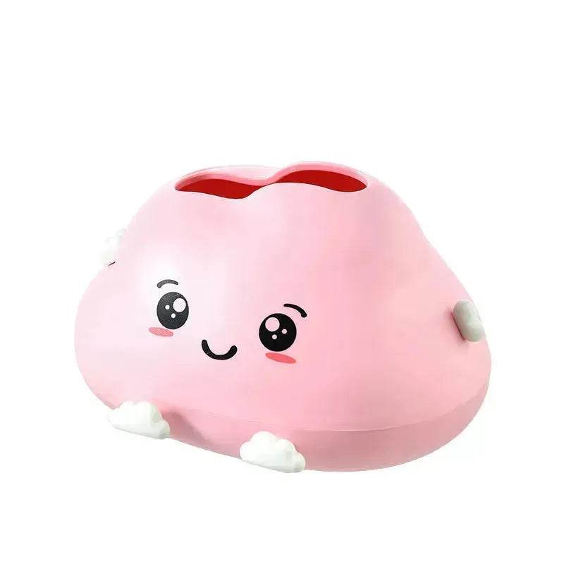 Creative Cartoon Clouds Plastic Paper Napping Box Cute Desktop Bathroom Tissue Box