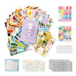 Vision Board Dream List Book Kit – Inspirational Sticker & Photo Card Set