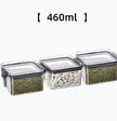 Airtight Pantry Food Storage Containers – Kitchen Organizer in 5 Sizes (460ml to 1800ml)