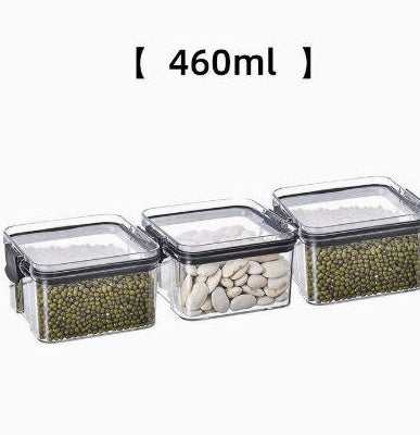 Airtight Pantry Food Storage Containers – Kitchen Organizer in 5 Sizes (460ml to 1800ml)