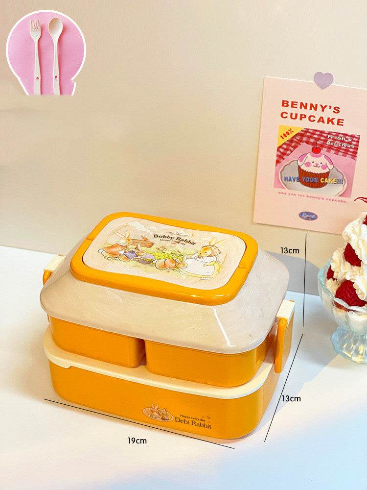 Cute Cartoon Multi-tiered  Kids Bento Lunch Box