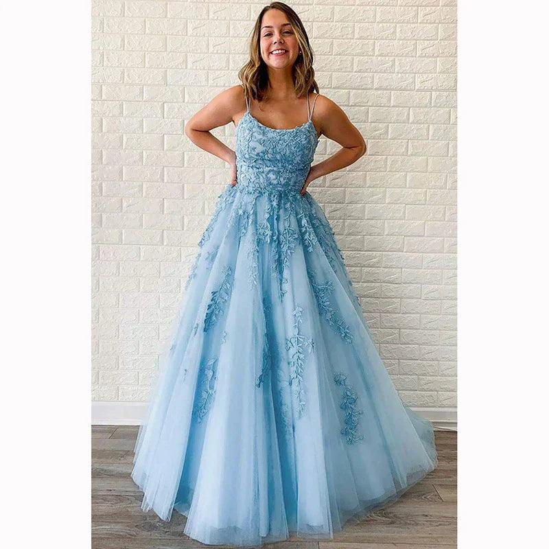 Women's Lace Backless Dinner Host Graduation Party Dress