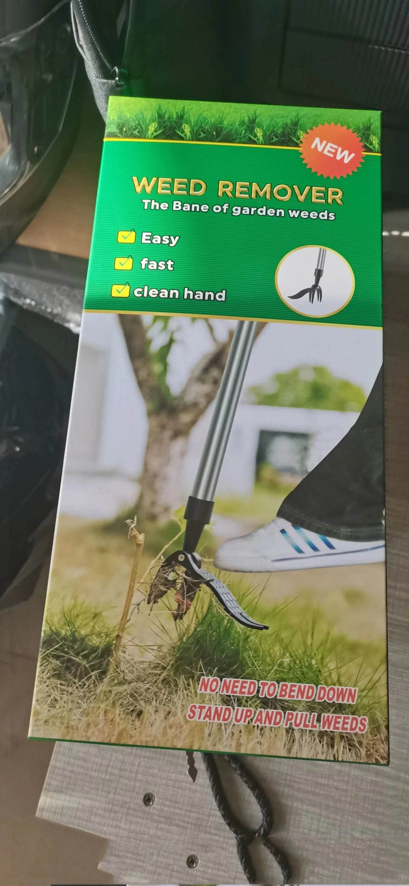 Stainless Steel Standing Weeding Uproot Gardening  Tool