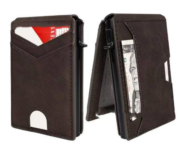 Carbon Fiber Flip Wallet for Men