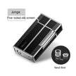 Luxury Bohemian  Butane Torch Lighter with Cigar Hole Punch