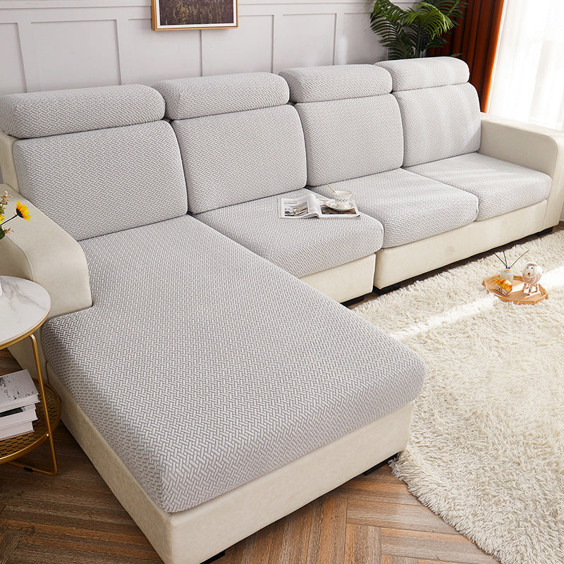Polar Fleece Sofa Cover – All-Season Universal Couch Slipcover (6 Colours, S–2XL)
