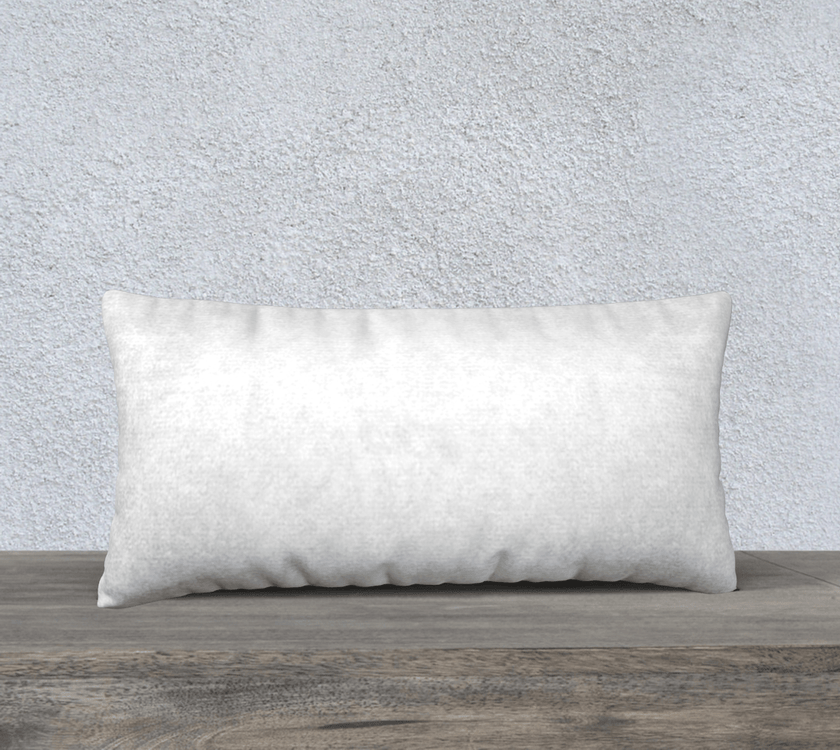 Throw Pillow Cover | 24 x 12 | All Chalked Up