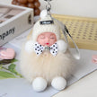 Cute Sleeping Doll Plush Doll Keychain Pendant Backpack Handbag Wallet Accessories
