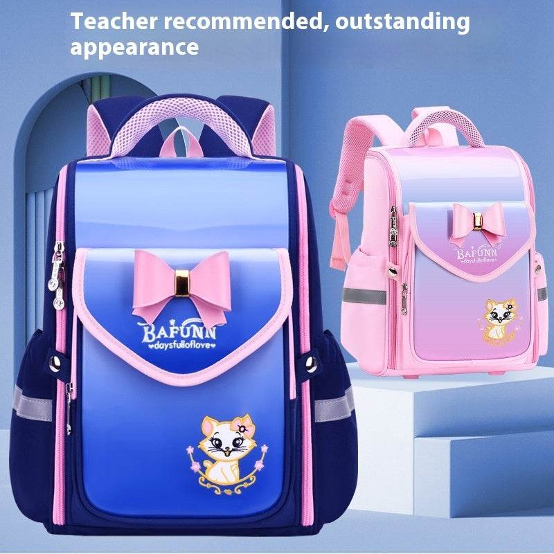 Large Capacity Children Reduce Study Load Protection School Bag