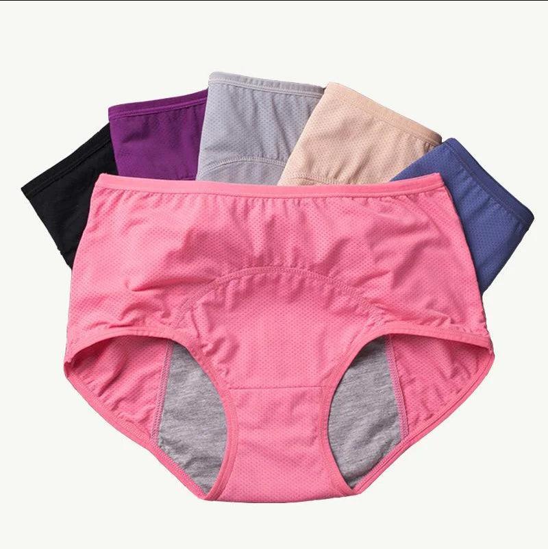 Period Leak Proof Panties Women Underwear Pants Nylon Briefs