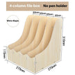 Minimalist Wooden Desk Organizer Office Table Organizer