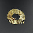 Vacuum Electroplating Stainless Steel Chain Necklace For Men And Women