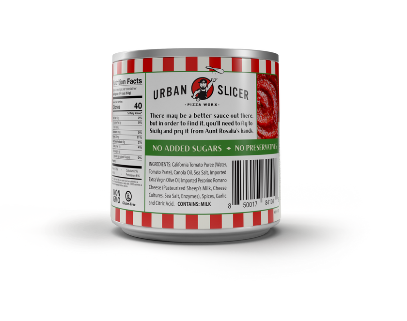Urban Slicer Pizza Worx Pizza Sauce!  1 - 8oz Can