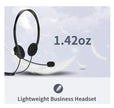 USB Headset with Noise Cancelling Microphone for PC Computer Calls & Chat