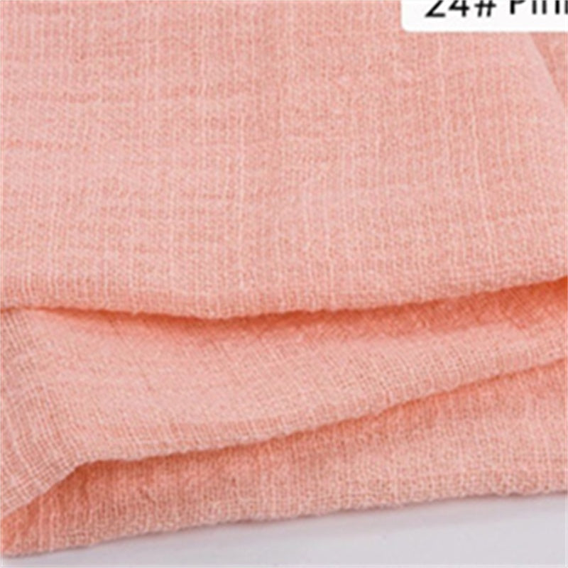 Cotton Raw Edge Placemats for Dining Table – 34 Colors, 42x42cm