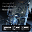 Transparent Car Phone Holder with Smart Sensing & 15W Wireless Charging