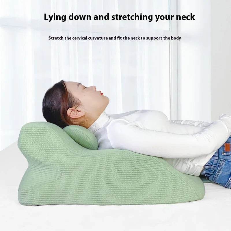 Sleeping Y-shaped Pillow Bed Watch Mobile Phone Memory Foam Pillow Neck Protector