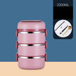 304 Stainless Steel Multi-layer Thermal insulated lunch container