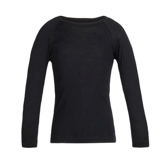 Kombi Juniors Accu-Dri Merino Blend Midweight Crew Tops 190g