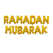 Eid Mubarak Foil Balloon Set – Silver Gold Rose Gold Letter & Crescent Balloons