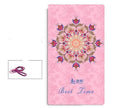 Non-Slip Yoga Mat – TPE & Suede, Beginner & Advanced (Pink / Midsummer Set)