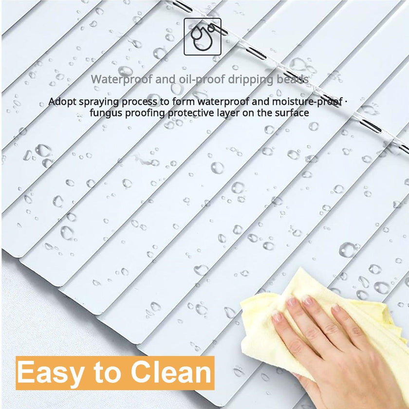 Electric Motorised Blinds Solar Powered 15-Channel Remote Cordless Dimmable Window Shade