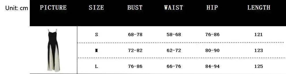 Luxury Women Sleeveless Color Contrast Sling Dress for Wedding Cocktail Evening Party events