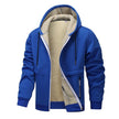 Lambswool Coat – Men’s Warm Polyester Winter Coat in Solid Colors