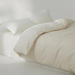 100% Cotton Sanding Duvet Cover Set - Thickened Solid Colour for Autumn and Winter