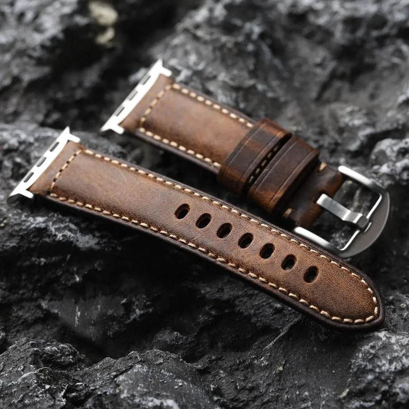Pure Cowhide Strap Retro Style Watch Bracelet