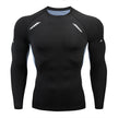 Men's Sports Quick-drying Long sleeve Workout Fitness T-shirt top