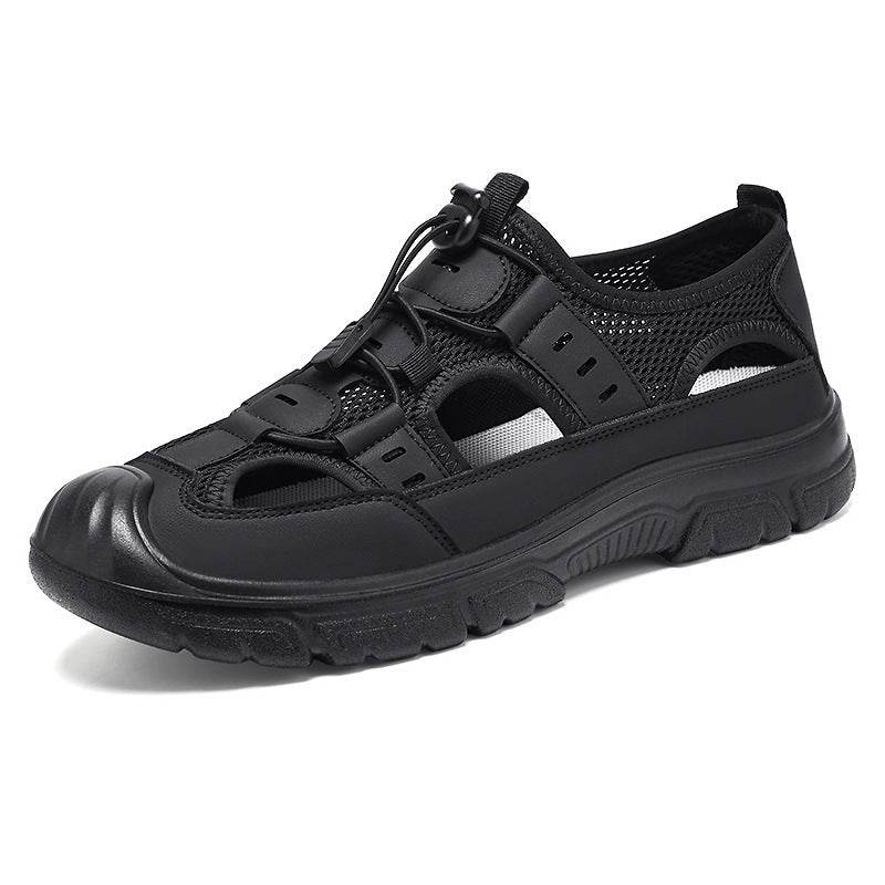 Summer Beach Hole Wading Rotating Button Sandals Men's Casual Shoes