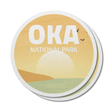 Oka Quebec National Park Waterproof Vinyl Sticker, Canada Parks
