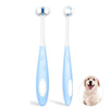 Ultra-Soft Dog Toothbrush –  Soft Bristle Pet Toothbrush for Gentle Dog Dental Care