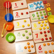 Early Child Education Number Cognitive flash card