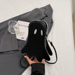 Women's Halloween Ghost Kid Messenger Bag