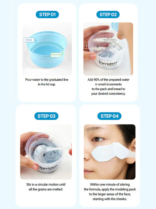 Torriden Dive-In Low Molecular Hyaluronic Acid Modeling Pack 25g
