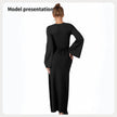 Women's Fashion Simple Plain Long Dress