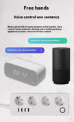 Smart WiFi Bluetooth Power Strip, 4 Outlets, 4 USB Ports, Voice Control, UK and EU Plug