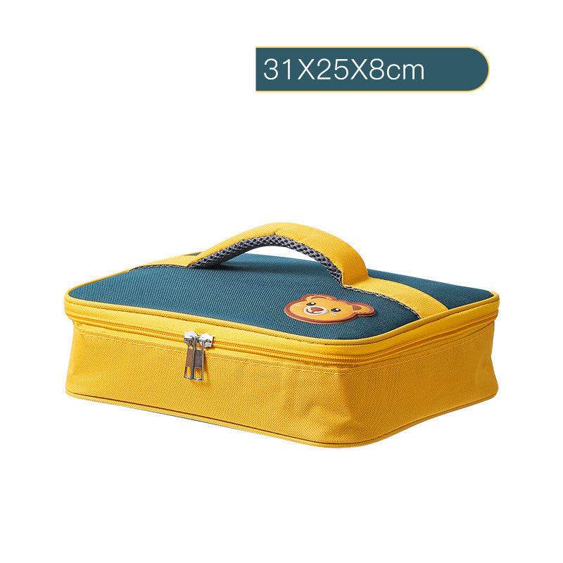 Aluminum Foil Insulated Portable Small Lunch Bag for Kids