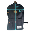 Europe Bound OldSchool Backpack 36L Capacity